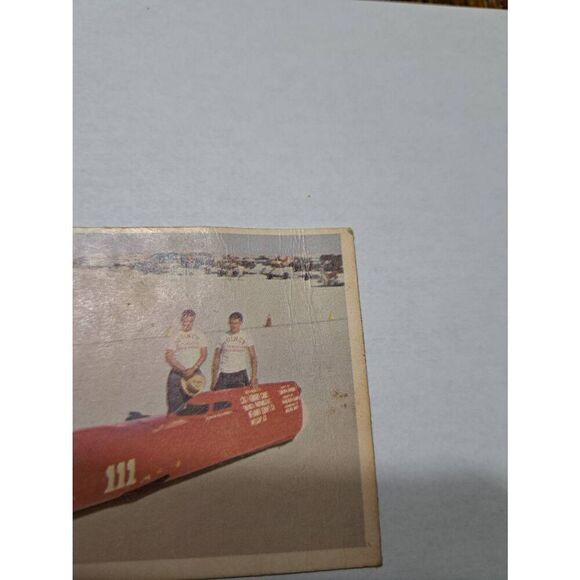 Vintage 1965 Hot Rod Magazine Trading Card #9 Bob Bill Summers Spec Sheet Card - Picture 2 of 3